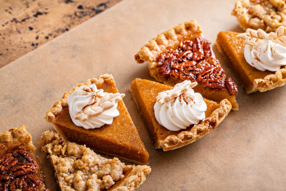Free slice of sweet pie